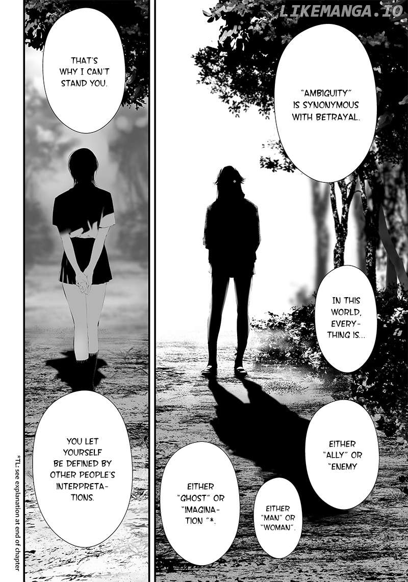 Tsurenai Hodo Aokute Azatoi Kurai ni Akai Chapter 37 - page 12
