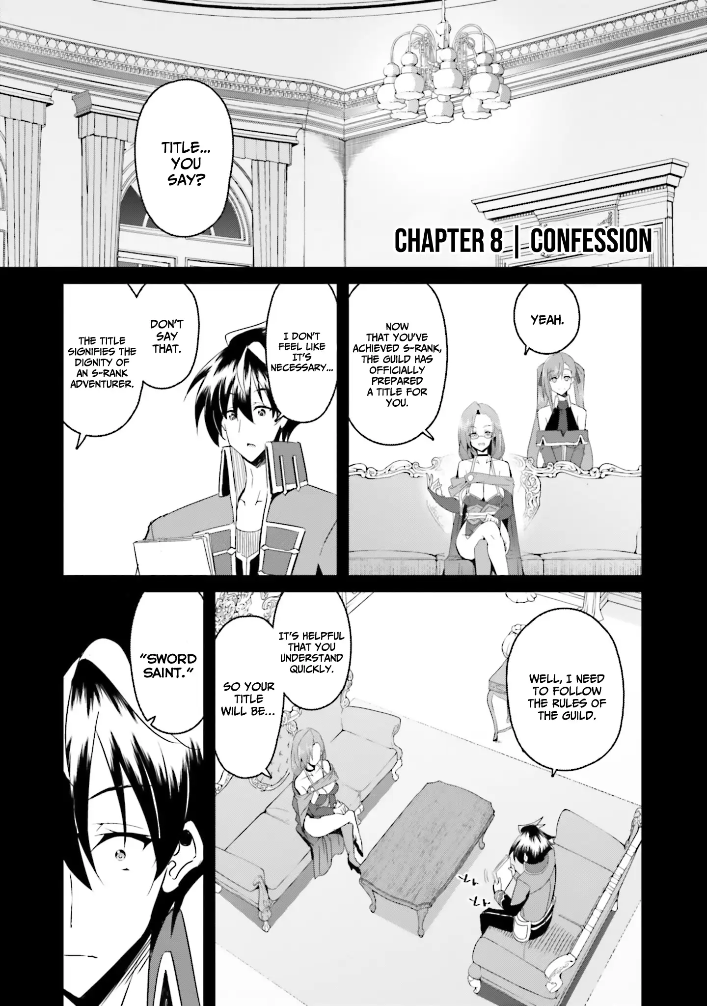 My childhood friend who I used to train swordsmanship with became a slave, so I, as an S-Rank adventurer decided to buy her and protect her. Chapter 8 - page 2