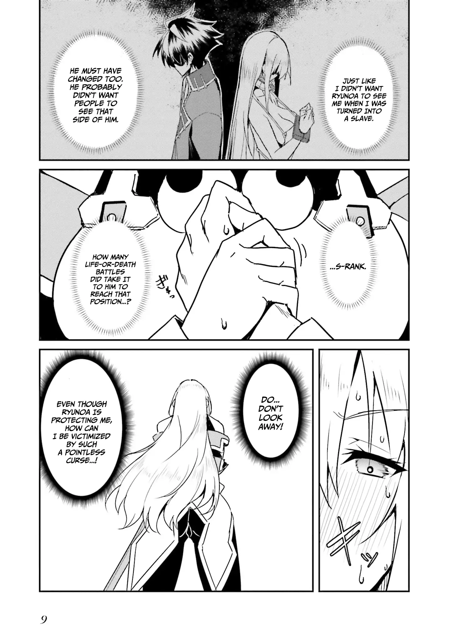 My childhood friend who I used to train swordsmanship with became a slave, so I, as an S-Rank adventurer decided to buy her and protect her. Chapter 8 - page 8