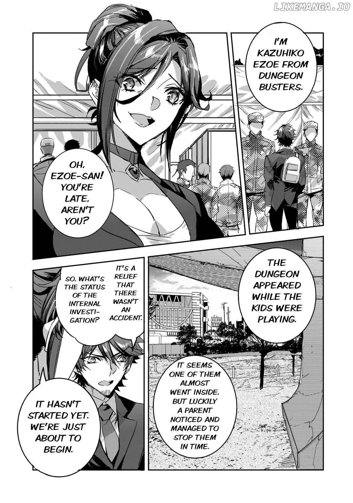Dungeon Busters : I Am Just Middle-Aged Man, But I Save the World Because of Appeared the Dungeon in My Home Garden. Chapter 21 - page 3