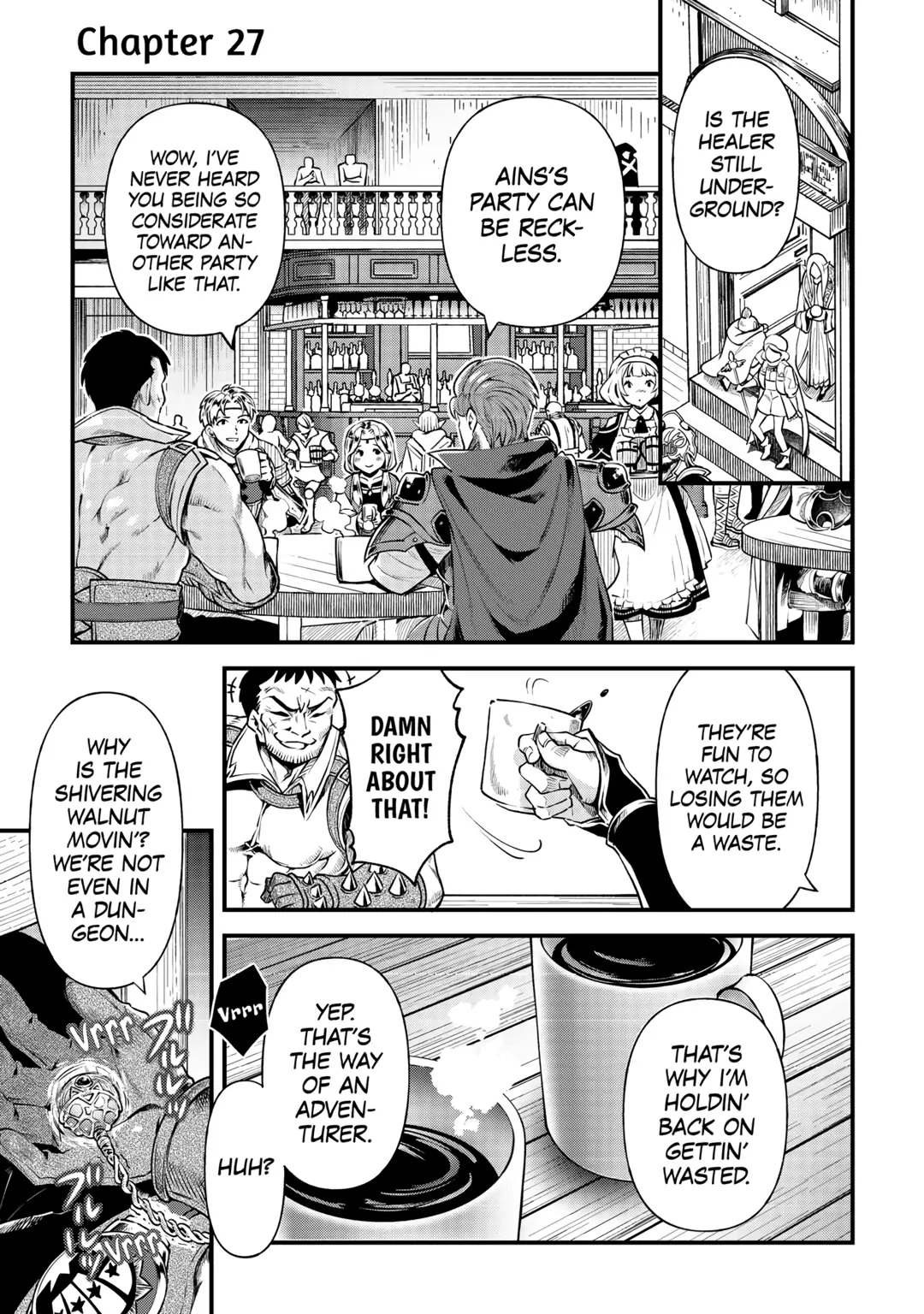 Ochikobore “1” Mahou Tsukai Wa, Kyou Mo Muishiki Ni Cheat Wo Tsukau Chapter 27 - page 1