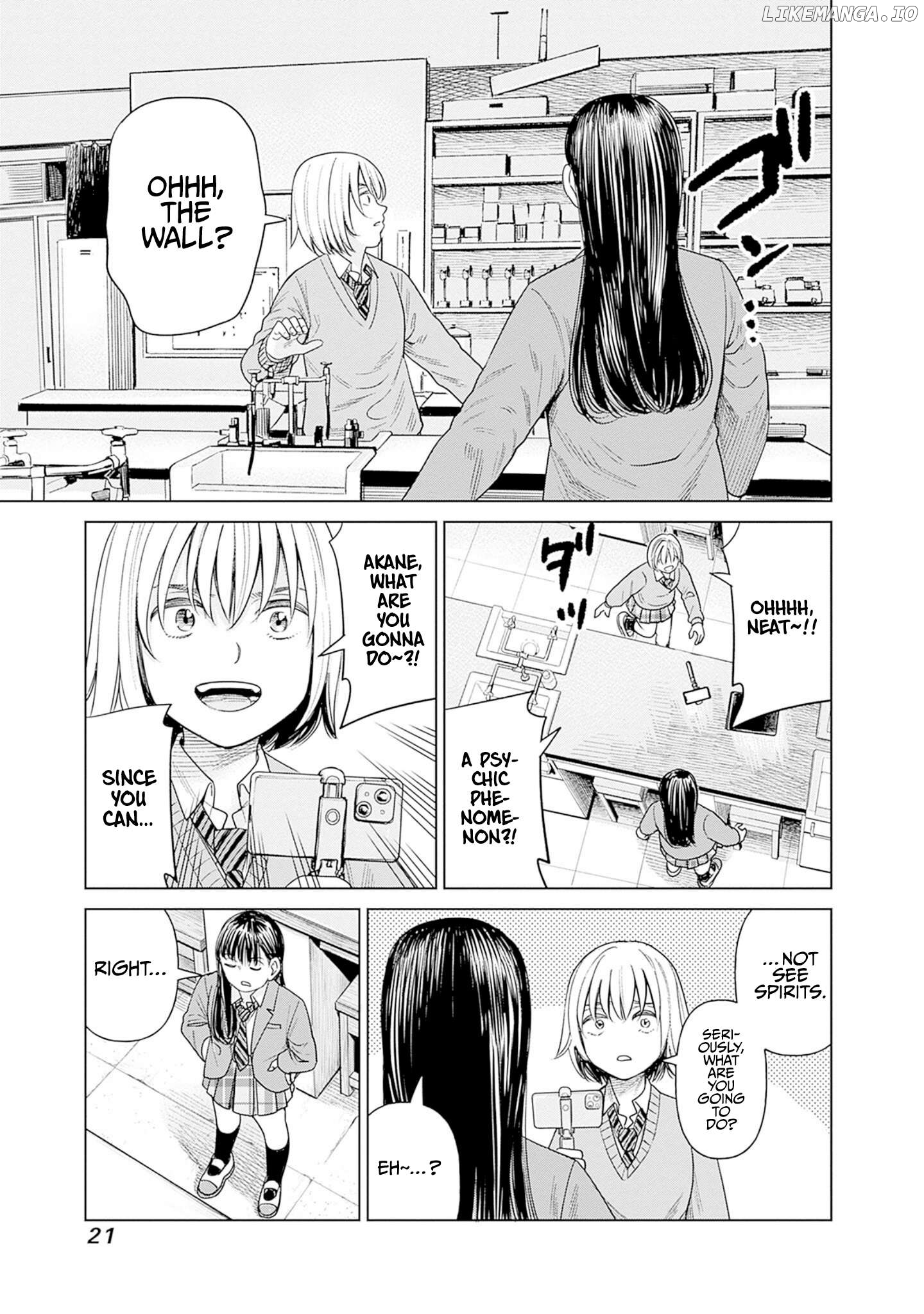 Joshi Kousei Joreishi Akane! Chapter 6 - page 23