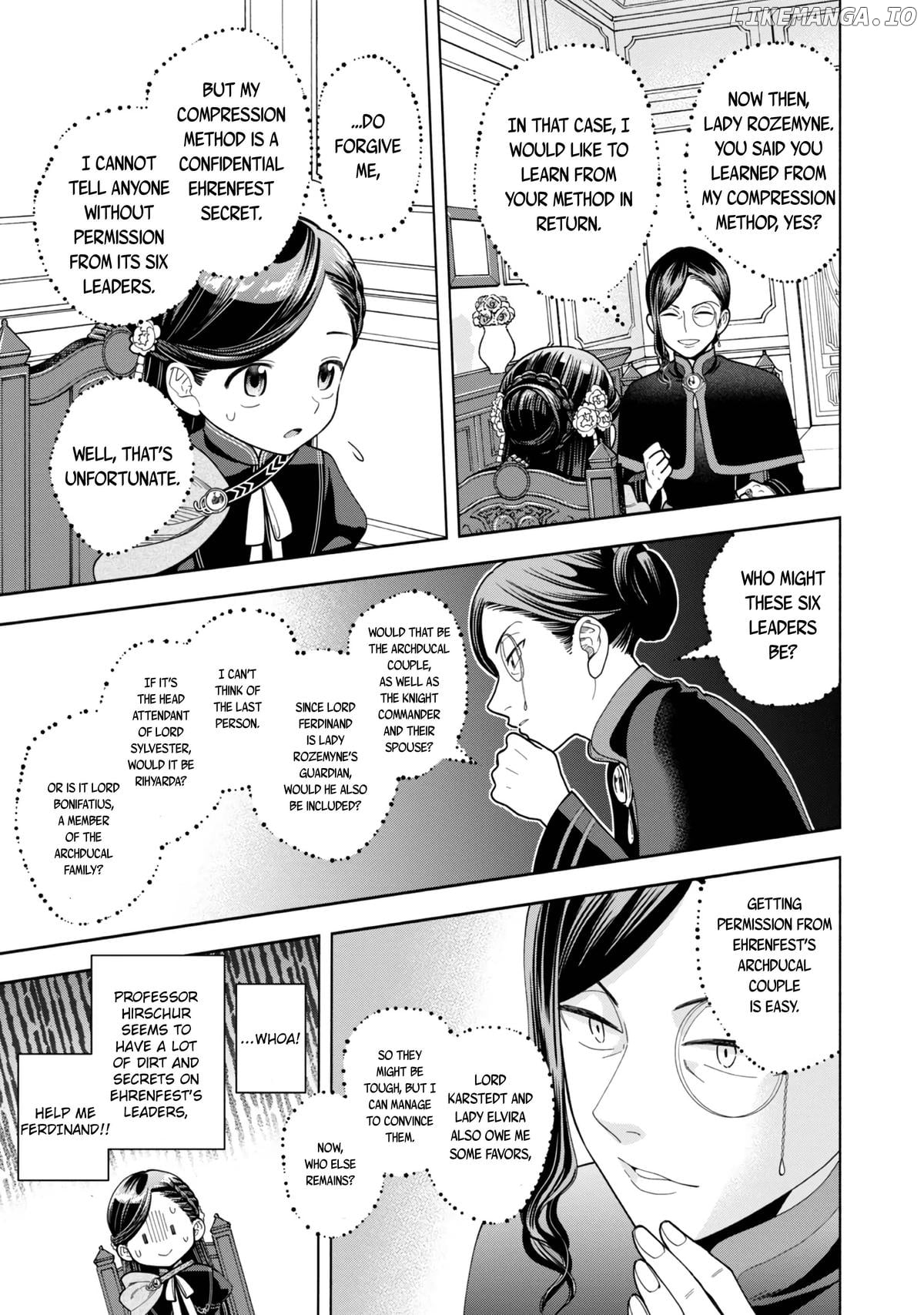 Honzuki No Gekokujou ~Shisho Ni Naru Tame Ni Wa Shudan Wo Erandeiraremasen~ Dai 4-Bu 「 Kizokuin No Toshokan Wo Sukuitai!」 Chapter 10 - page 30