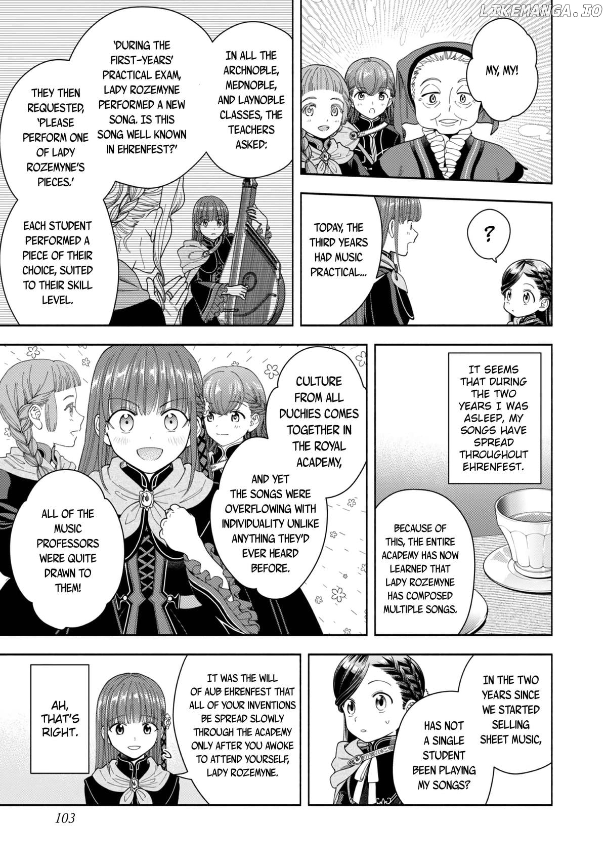 Honzuki No Gekokujou ~Shisho Ni Naru Tame Ni Wa Shudan Wo Erandeiraremasen~ Dai 4-Bu 「 Kizokuin No Toshokan Wo Sukuitai!」 Chapter 10 - page 32