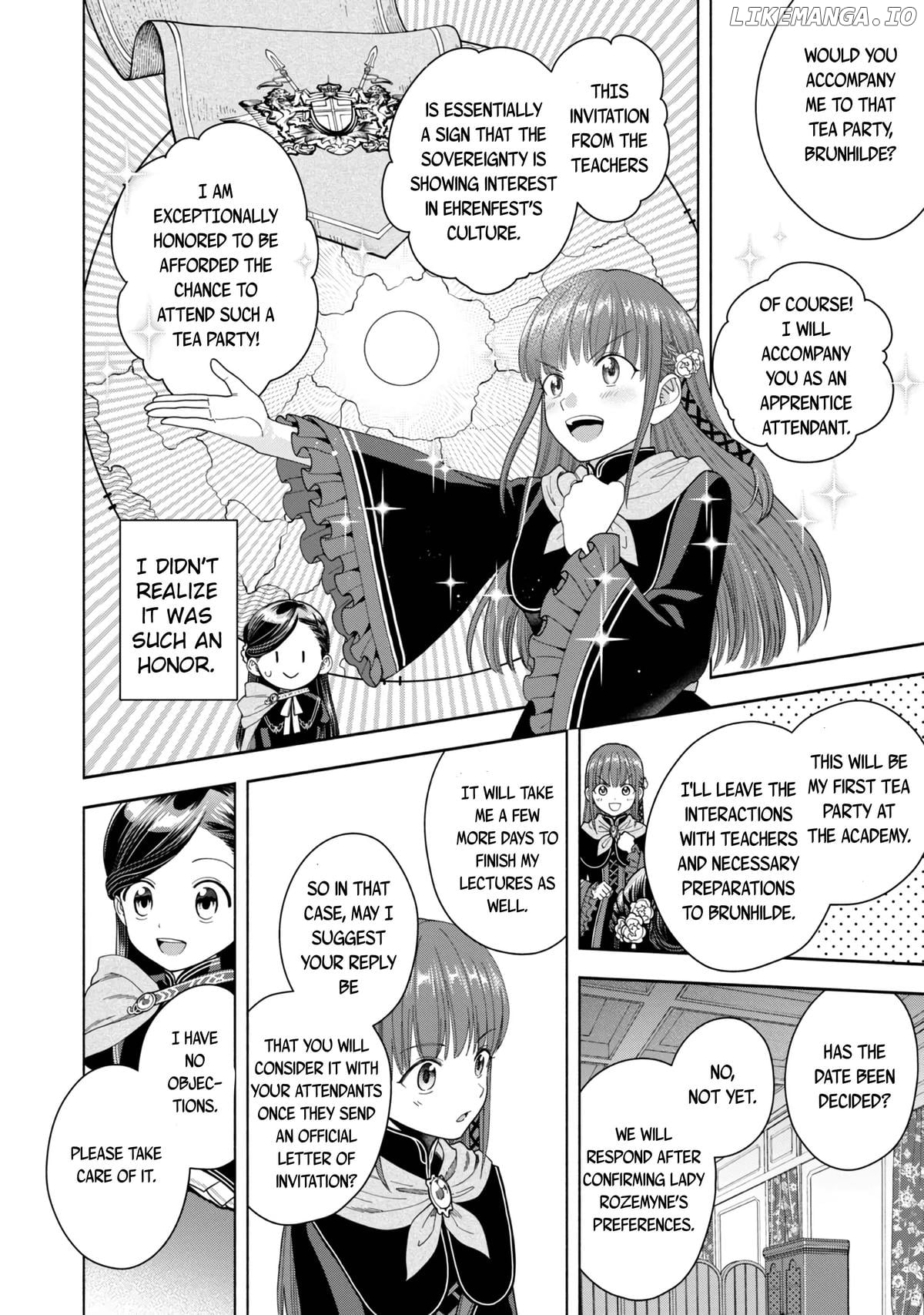 Honzuki No Gekokujou ~Shisho Ni Naru Tame Ni Wa Shudan Wo Erandeiraremasen~ Dai 4-Bu 「 Kizokuin No Toshokan Wo Sukuitai!」 Chapter 10 - page 33