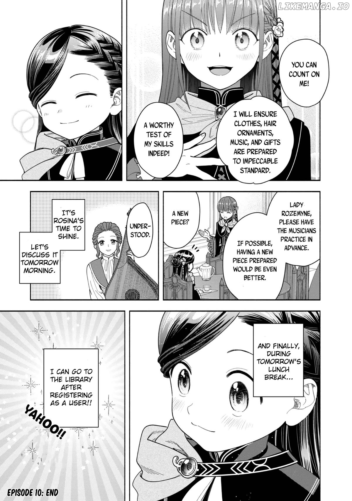 Honzuki No Gekokujou ~Shisho Ni Naru Tame Ni Wa Shudan Wo Erandeiraremasen~ Dai 4-Bu 「 Kizokuin No Toshokan Wo Sukuitai!」 Chapter 10 - page 34
