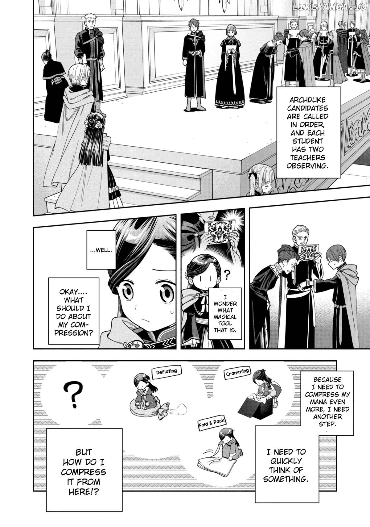 Honzuki No Gekokujou ~Shisho Ni Naru Tame Ni Wa Shudan Wo Erandeiraremasen~ Dai 4-Bu 「 Kizokuin No Toshokan Wo Sukuitai!」 Chapter 10 - page 7