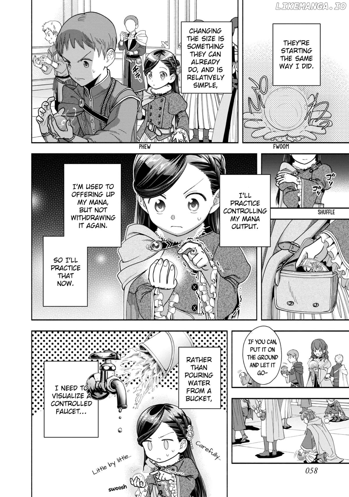 Honzuki No Gekokujou ~Shisho Ni Naru Tame Ni Wa Shudan Wo Erandeiraremasen~ Dai 4-Bu 「 Kizokuin No Toshokan Wo Sukuitai!」 Chapter 9 - page 21