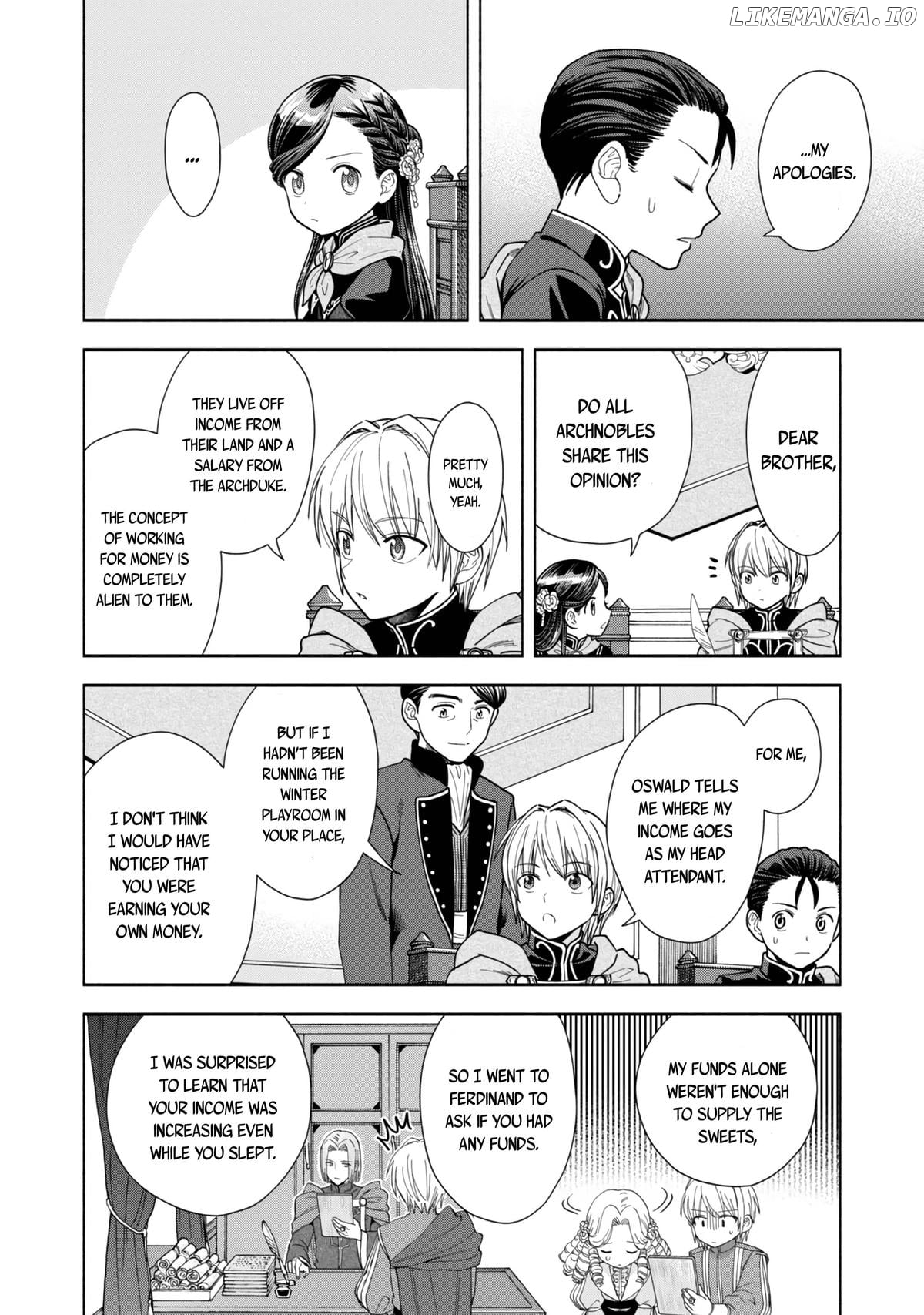 Honzuki No Gekokujou ~Shisho Ni Naru Tame Ni Wa Shudan Wo Erandeiraremasen~ Dai 4-Bu 「 Kizokuin No Toshokan Wo Sukuitai!」 Chapter 9 - page 5