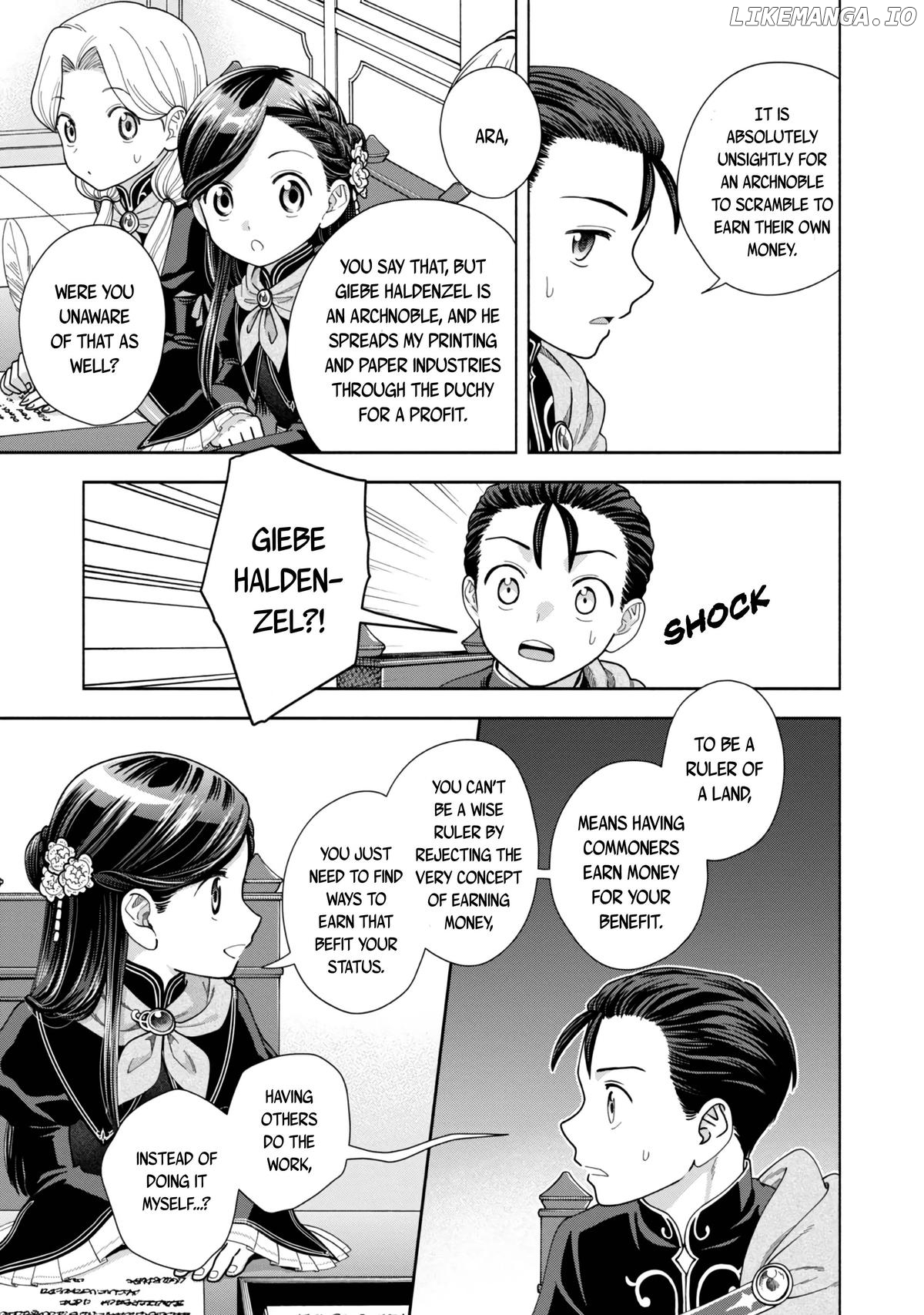 Honzuki No Gekokujou ~Shisho Ni Naru Tame Ni Wa Shudan Wo Erandeiraremasen~ Dai 4-Bu 「 Kizokuin No Toshokan Wo Sukuitai!」 Chapter 9 - page 6