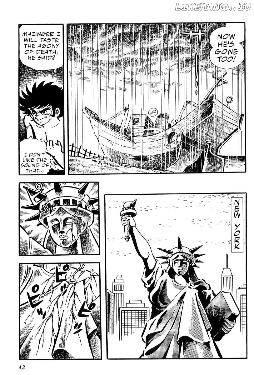Mazinger Z (Outa Gosaku) Chapter 25 - page 7