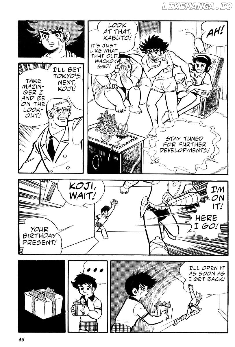 Mazinger Z (Outa Gosaku) Chapter 25 - page 9