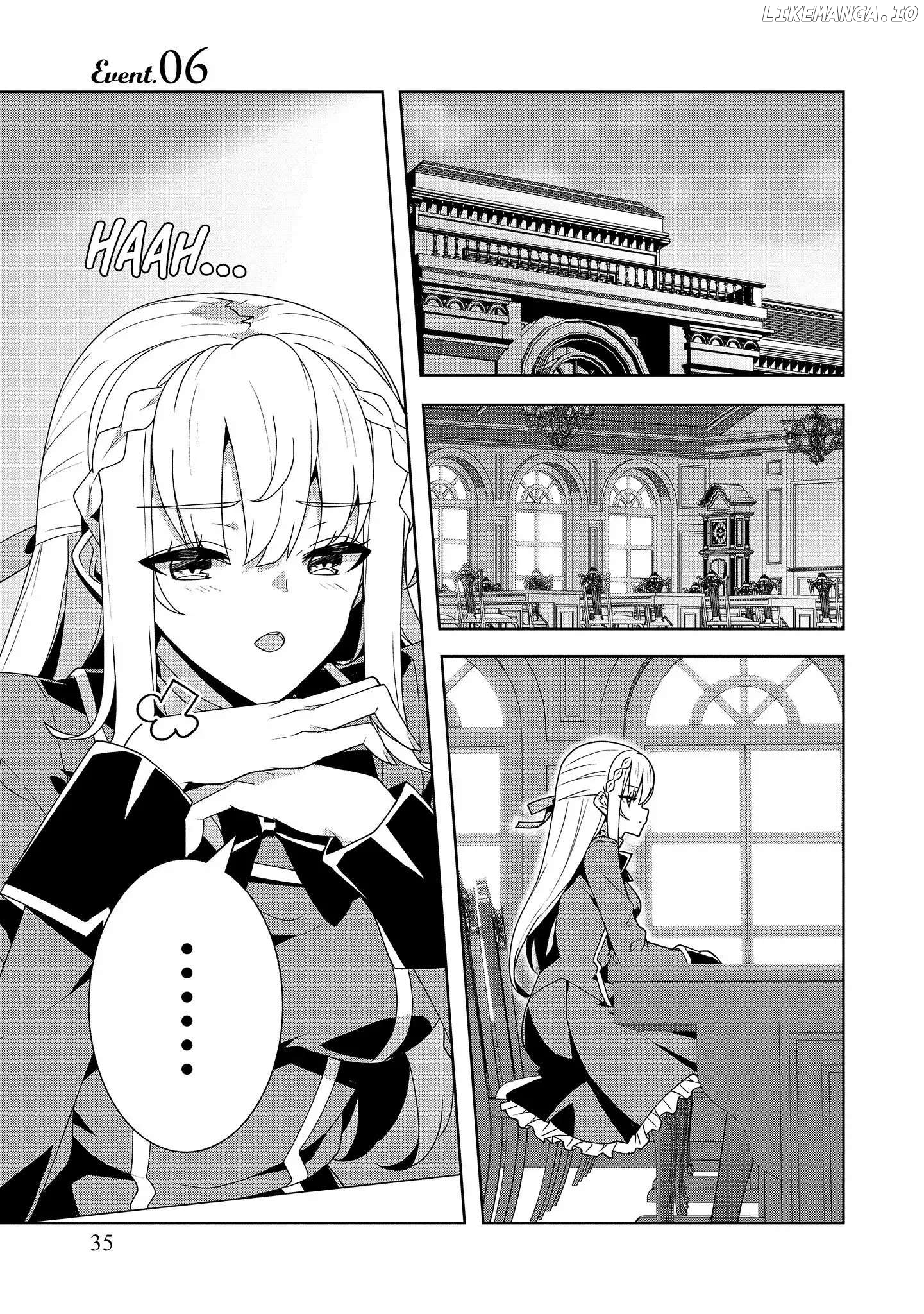Oiroke Event no Ousa ni Teihyou no Aru Watashi desu ga Rival Reijou to shite no Shimei wo Hatashimasu Chapter 6 - page 2