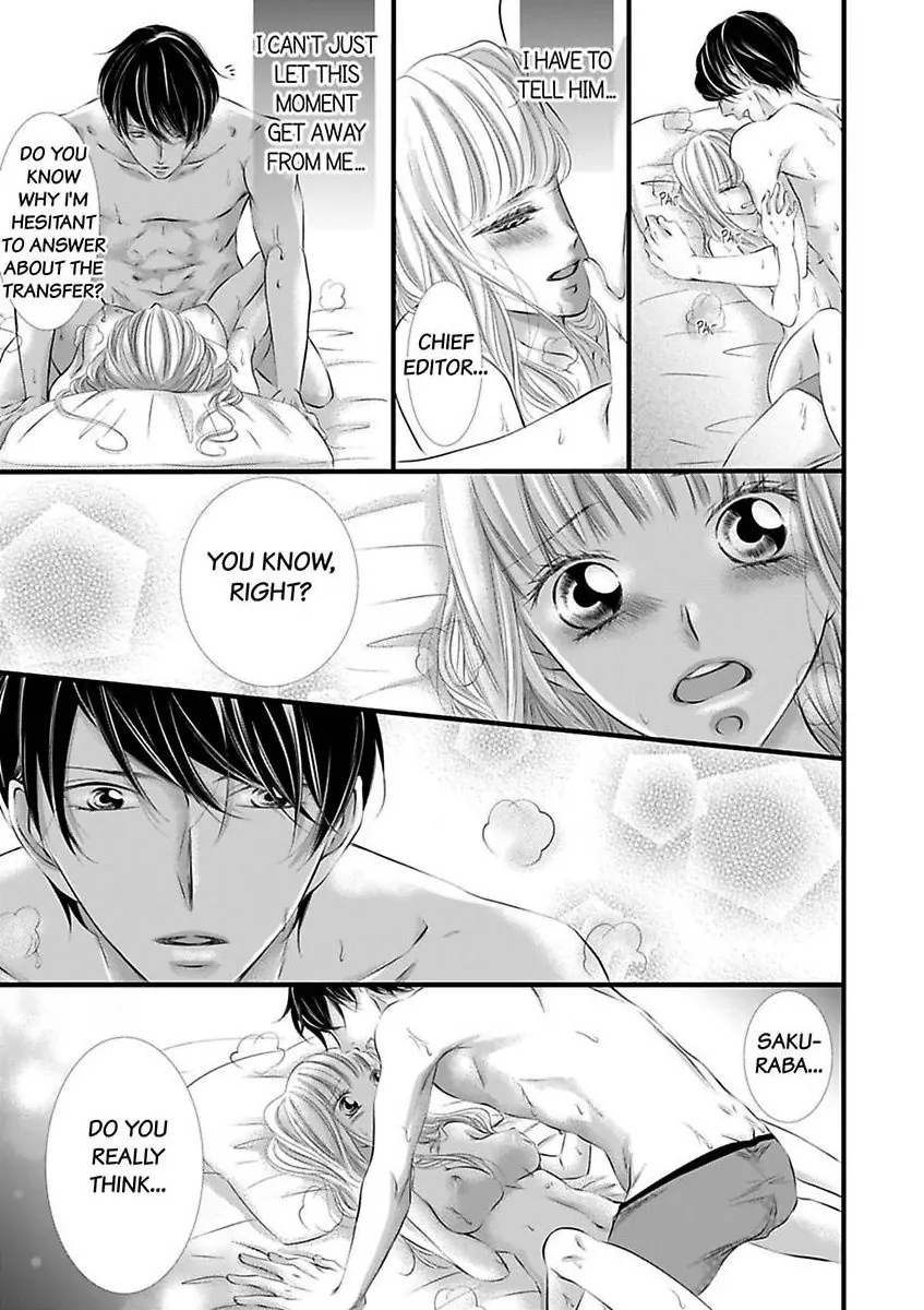 Shitsuren H no Aite wa Joushi Gouin Sugiru Shita Zukai Chapter 7 - page 21