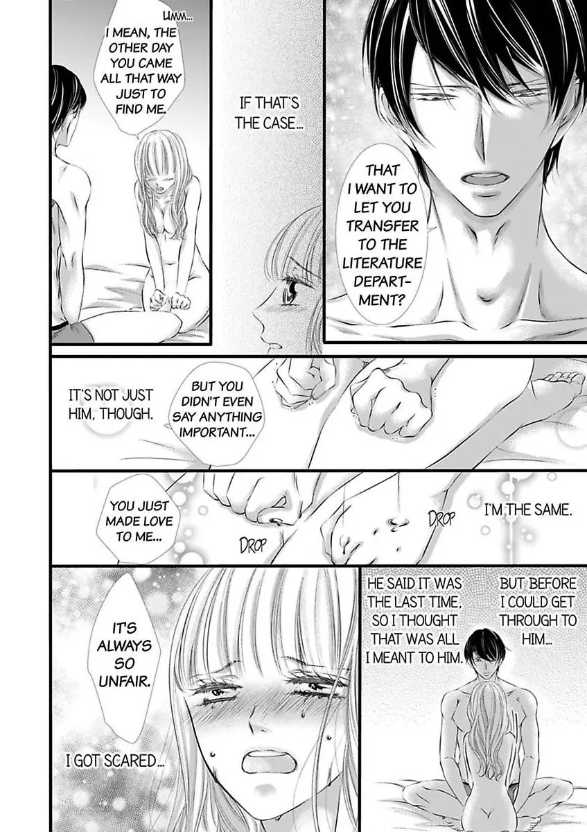 Shitsuren H no Aite wa Joushi Gouin Sugiru Shita Zukai Chapter 7 - page 22