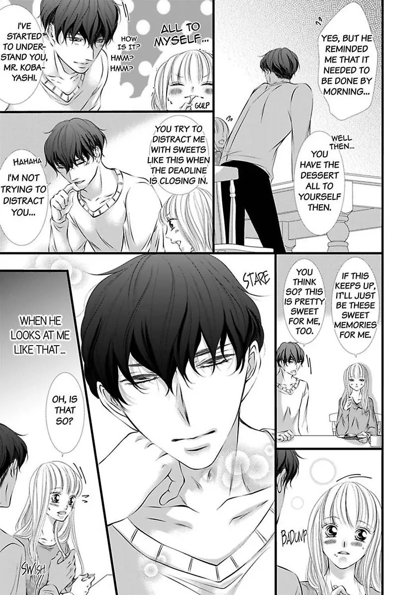 Shitsuren H no Aite wa Joushi Gouin Sugiru Shita Zukai Chapter 7 - page 35