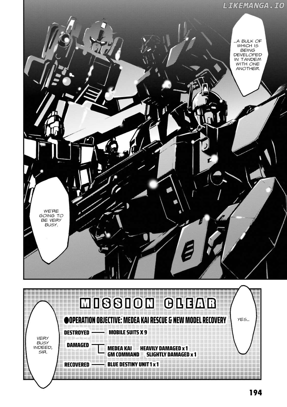 Mobile Suit Gundam Side Story - The Blue Destiny Chapter 10 - page 55