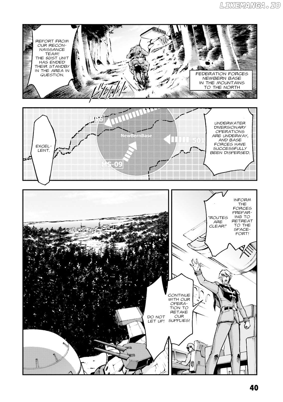 Mobile Suit Gundam Side Story - The Blue Destiny Chapter 7 - page 1