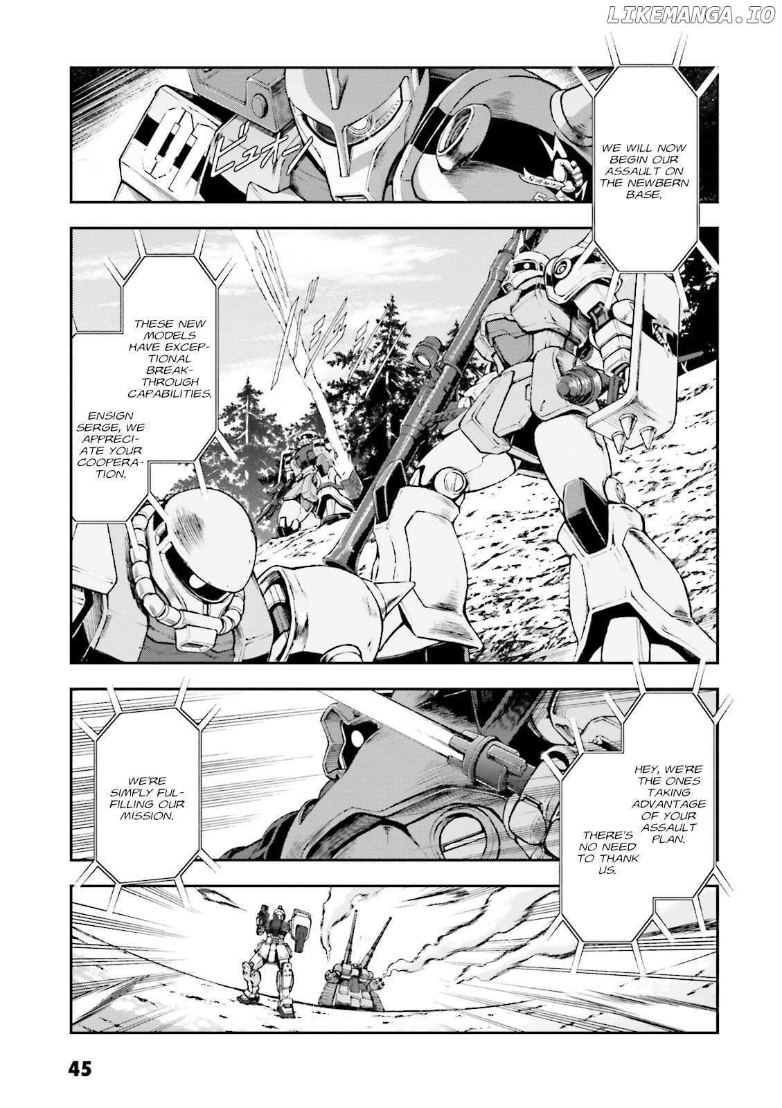 Mobile Suit Gundam Side Story - The Blue Destiny Chapter 7 - page 6