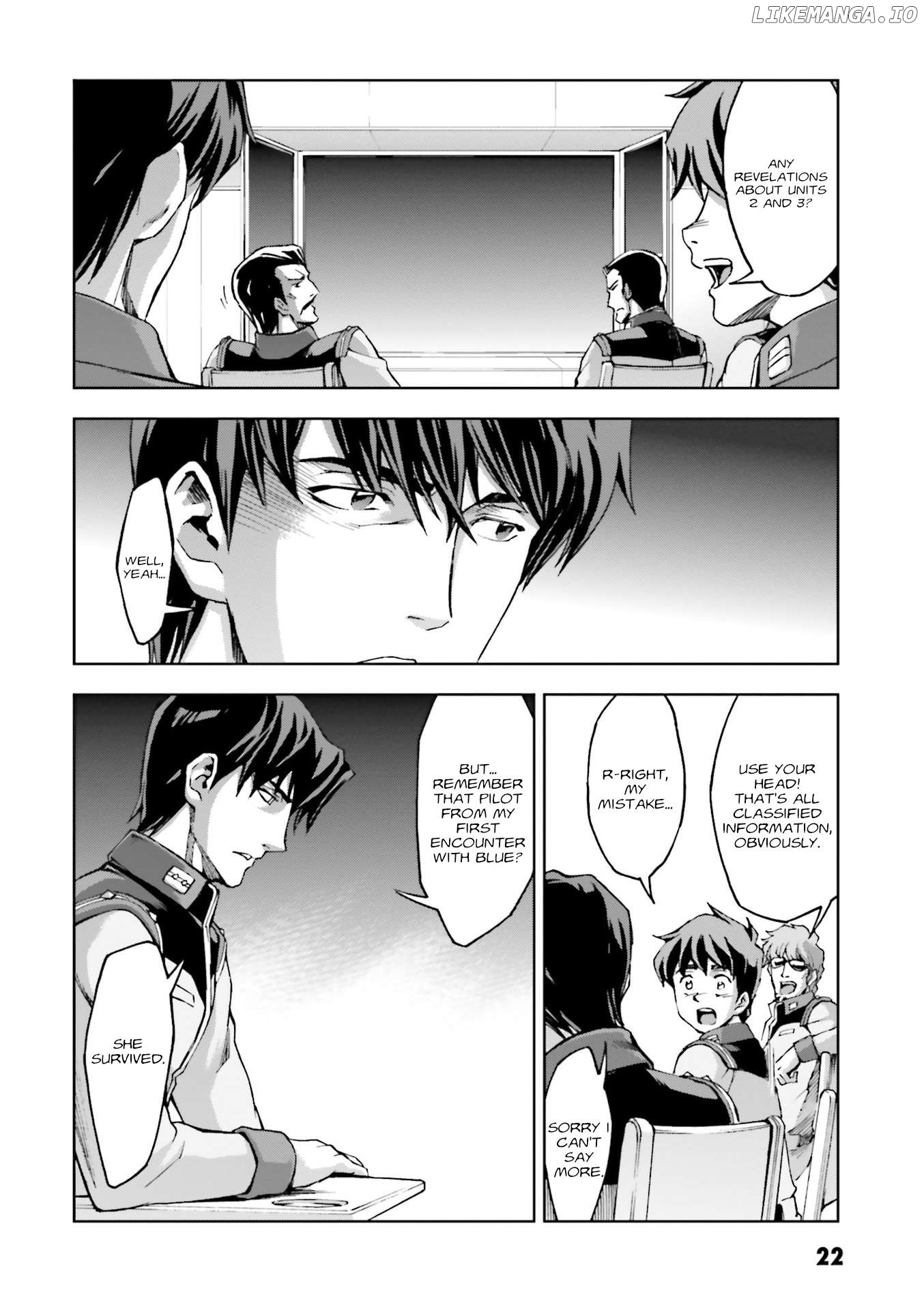 Mobile Suit Gundam Side Story - The Blue Destiny Chapter 26 - page 22