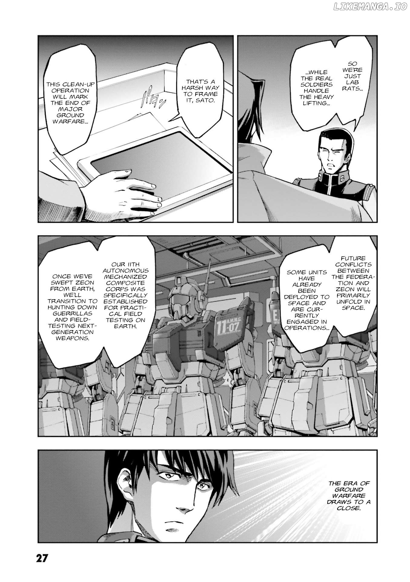 Mobile Suit Gundam Side Story - The Blue Destiny Chapter 26 - page 27