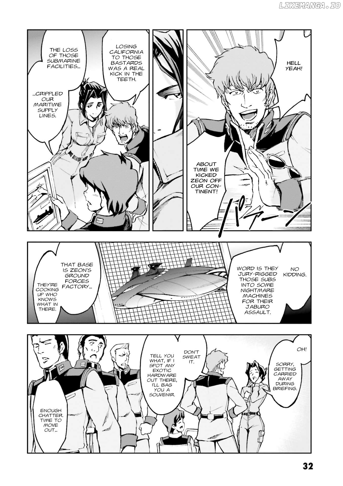 Mobile Suit Gundam Side Story - The Blue Destiny Chapter 26 - page 31