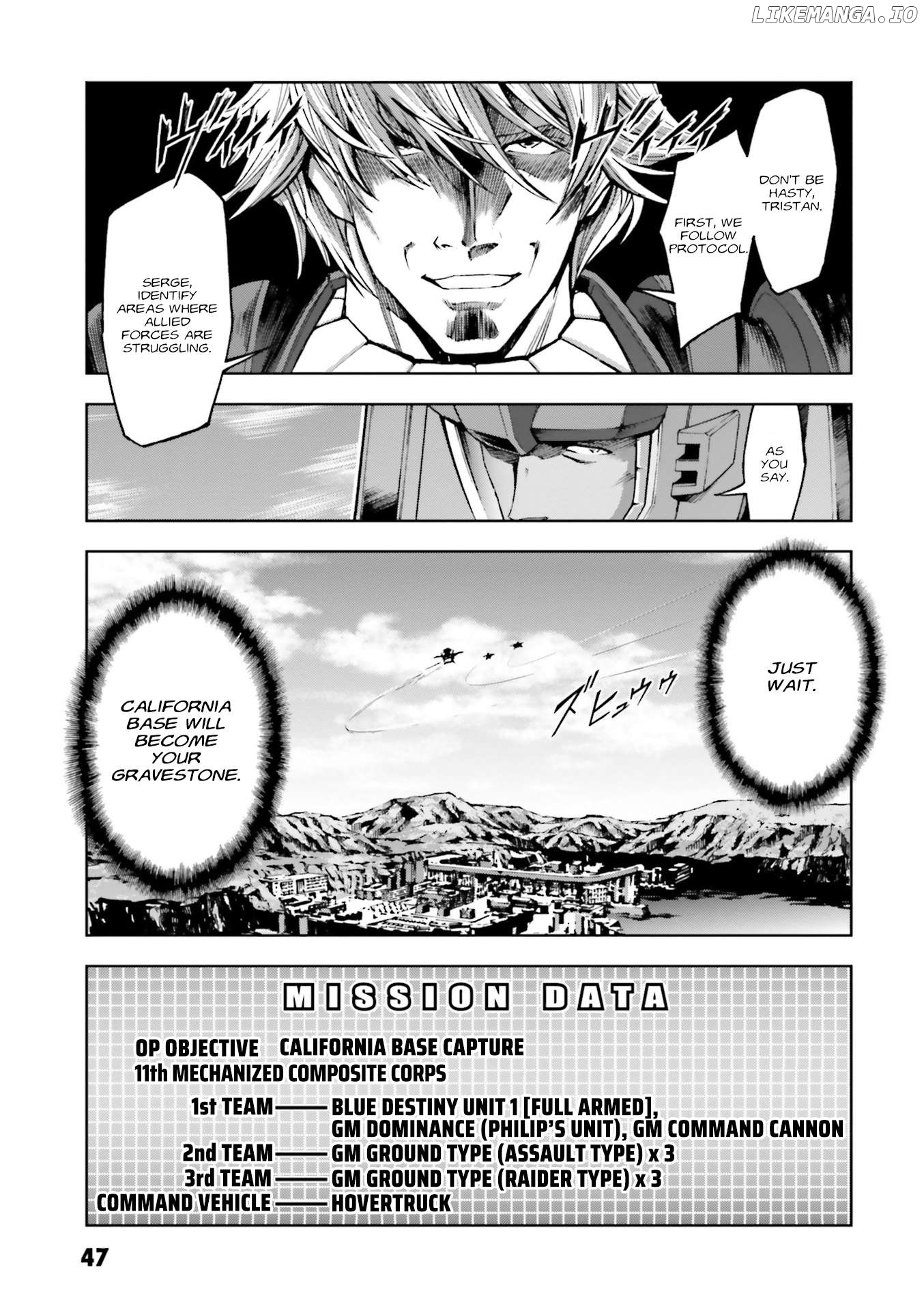 Mobile Suit Gundam Side Story - The Blue Destiny Chapter 26 - page 44