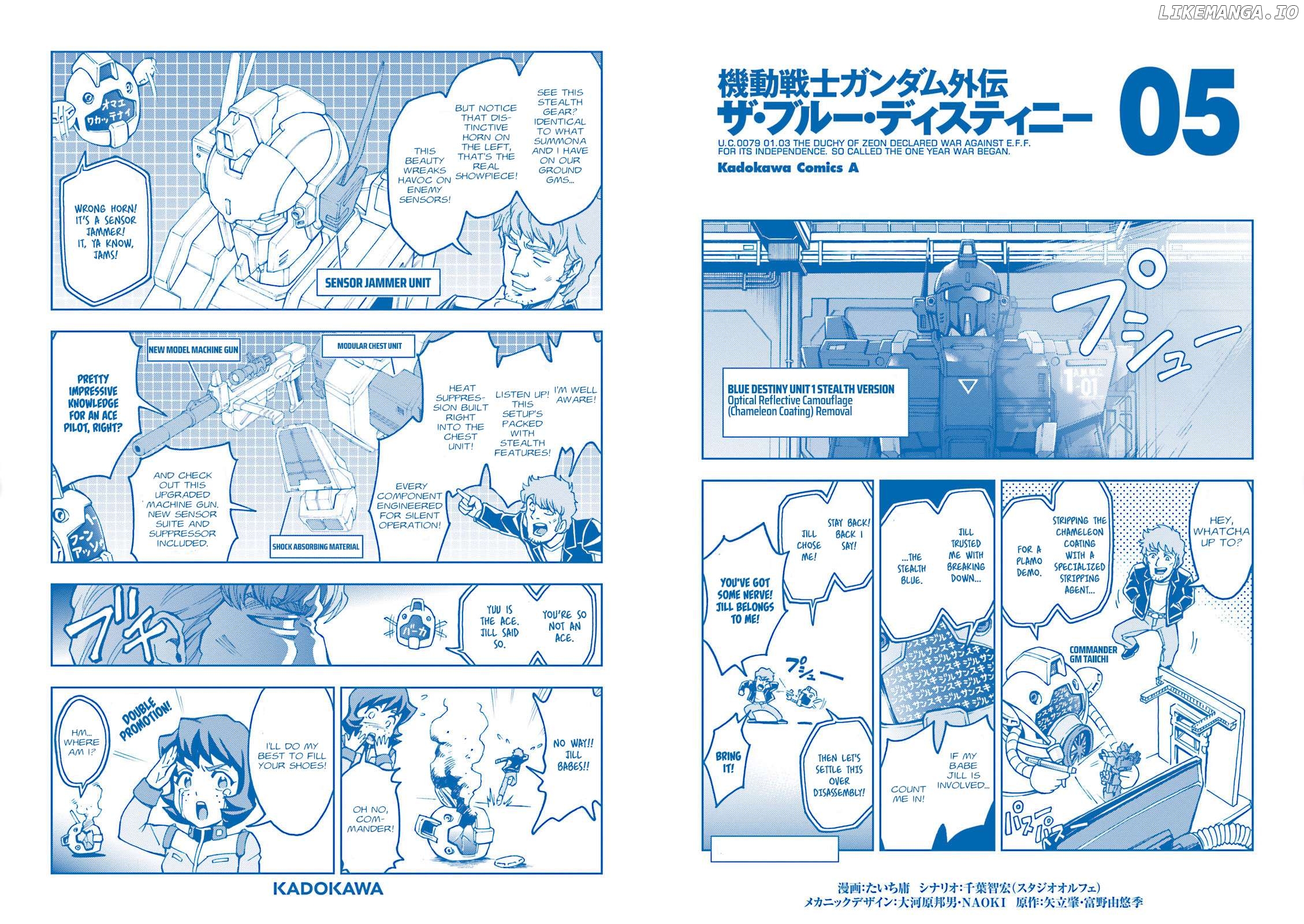 Mobile Suit Gundam Side Story - The Blue Destiny Chapter 25 - page 36