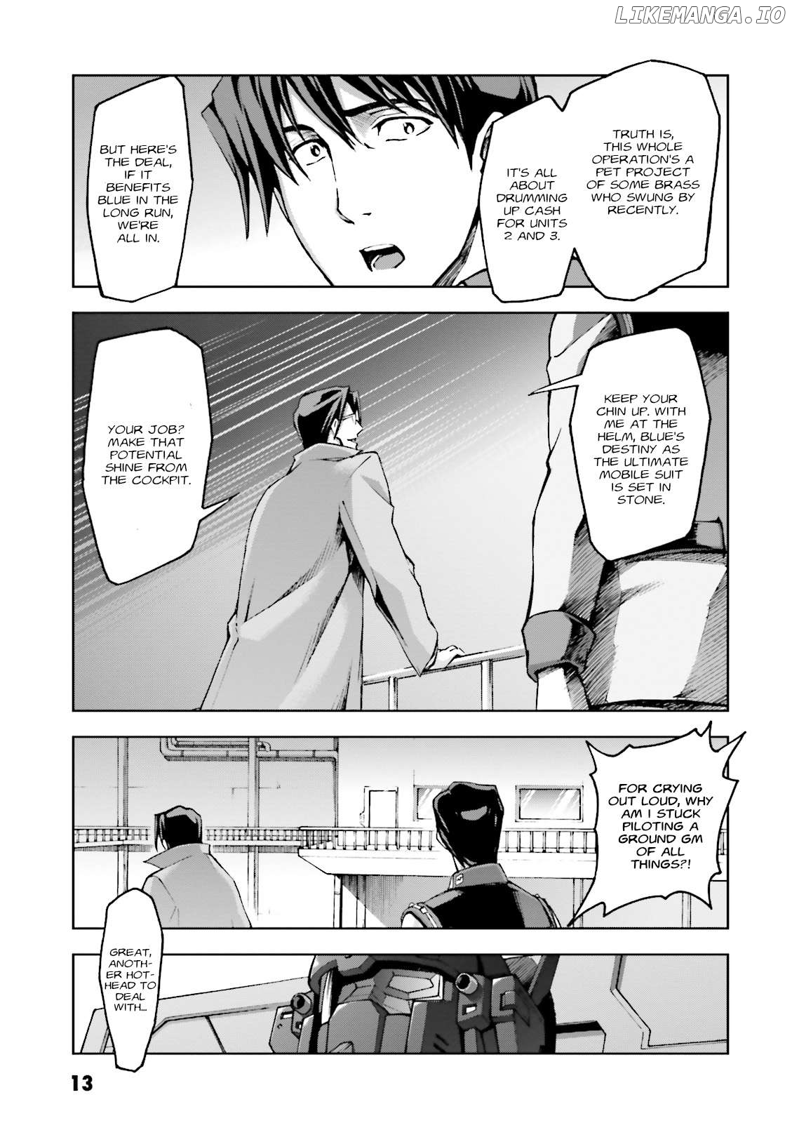 Mobile Suit Gundam Side Story - The Blue Destiny Chapter 21 - page 13