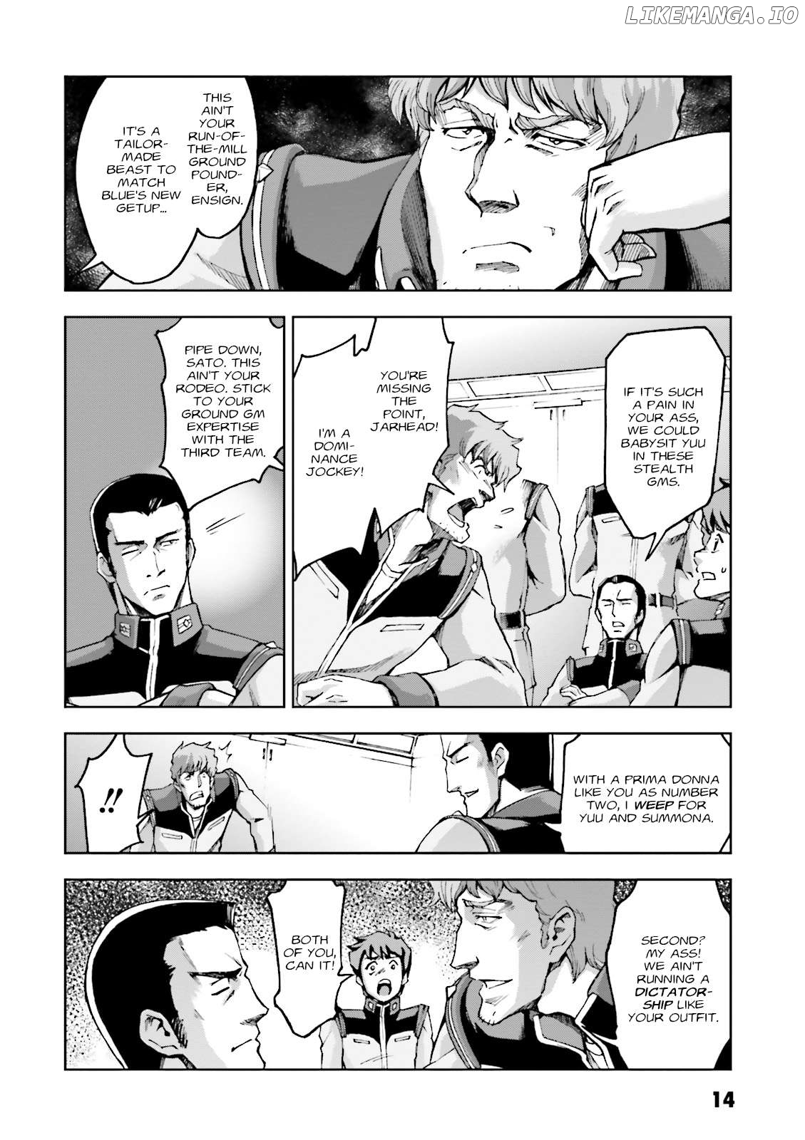 Mobile Suit Gundam Side Story - The Blue Destiny Chapter 21 - page 14