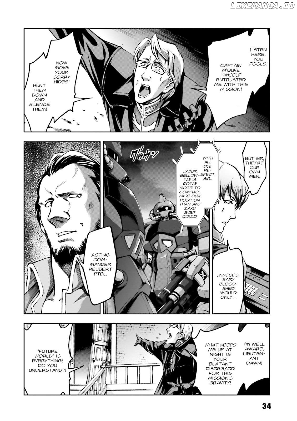Mobile Suit Gundam Side Story - The Blue Destiny Chapter 21 - page 33
