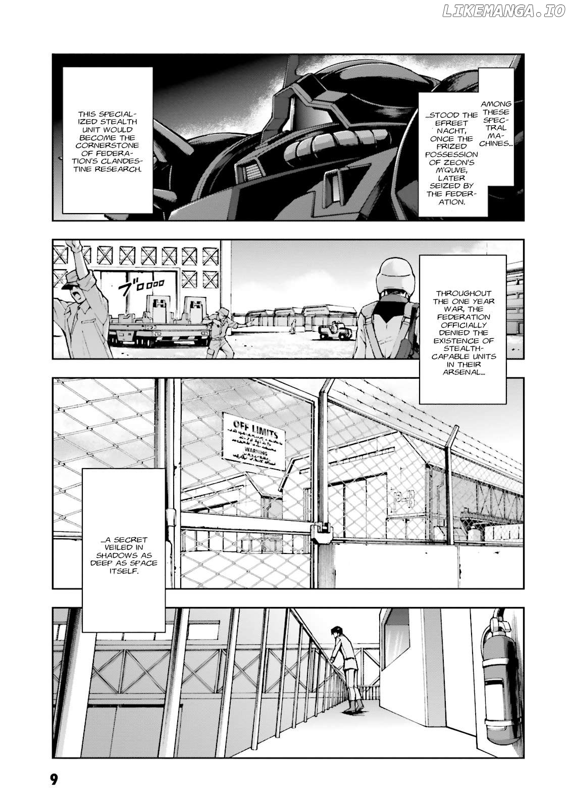 Mobile Suit Gundam Side Story - The Blue Destiny Chapter 21 - page 9