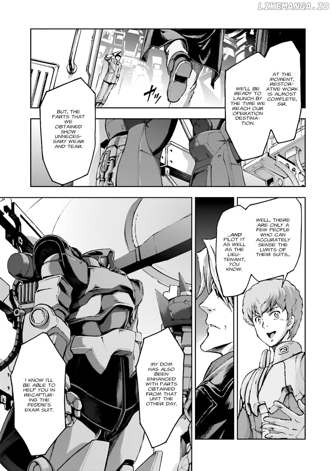 Mobile Suit Gundam Side Story - The Blue Destiny Chapter 14 - page 35