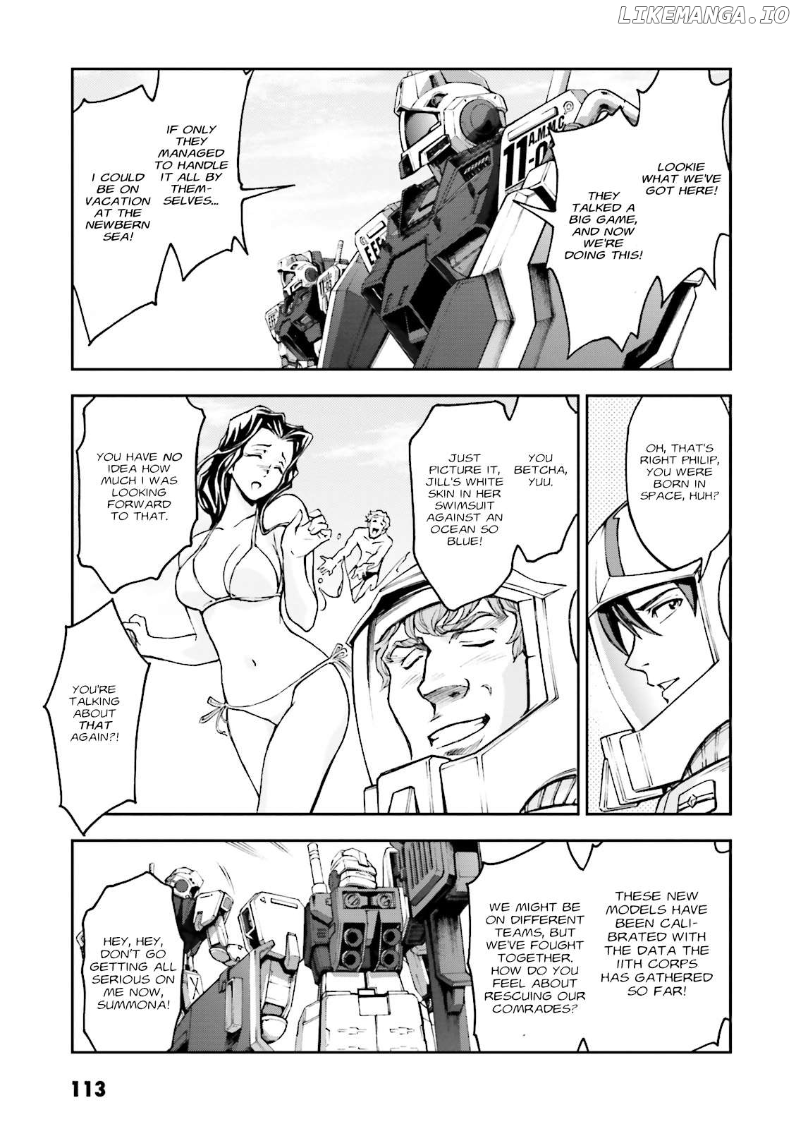 Mobile Suit Gundam Side Story - The Blue Destiny Chapter 9 - page 19