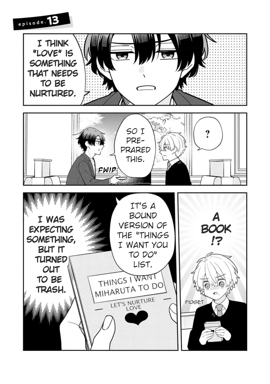 Zense de Koroshita Aite no Tantou Henshuu ni Narimashita Chapter 13 - page 1