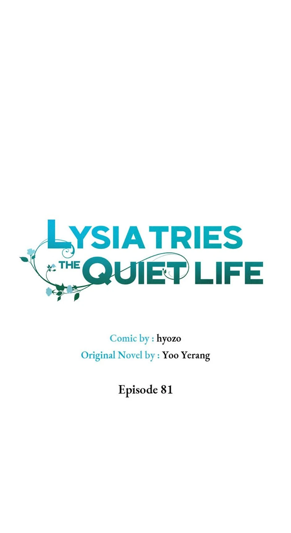 Lysia Tries The Quiet Life Chapter 81 - page 19