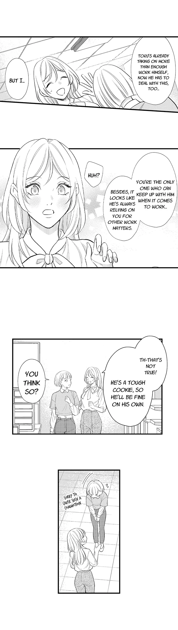 Dozing in Desire: A Sweet, Passionate Night with My Cool Colleague Chapter 17 - page 3
