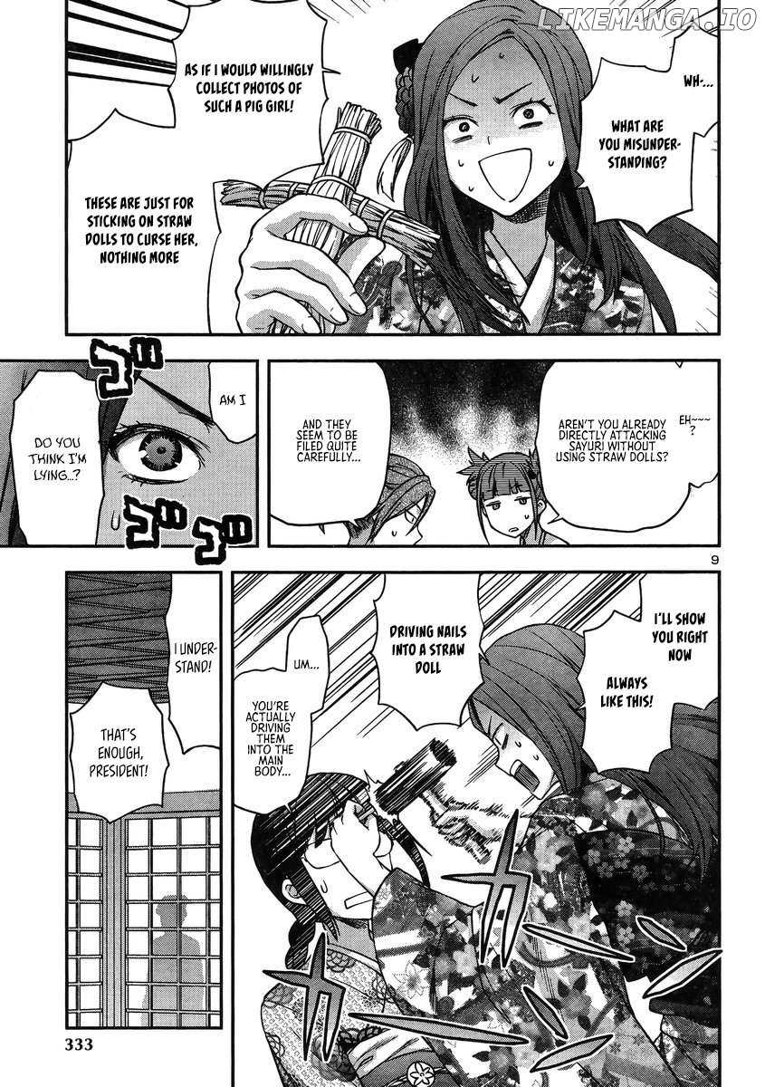 Seitokai Fukukaichou Yagami Sayuri wa Ganbatte Iru! Chapter 16 - page 9