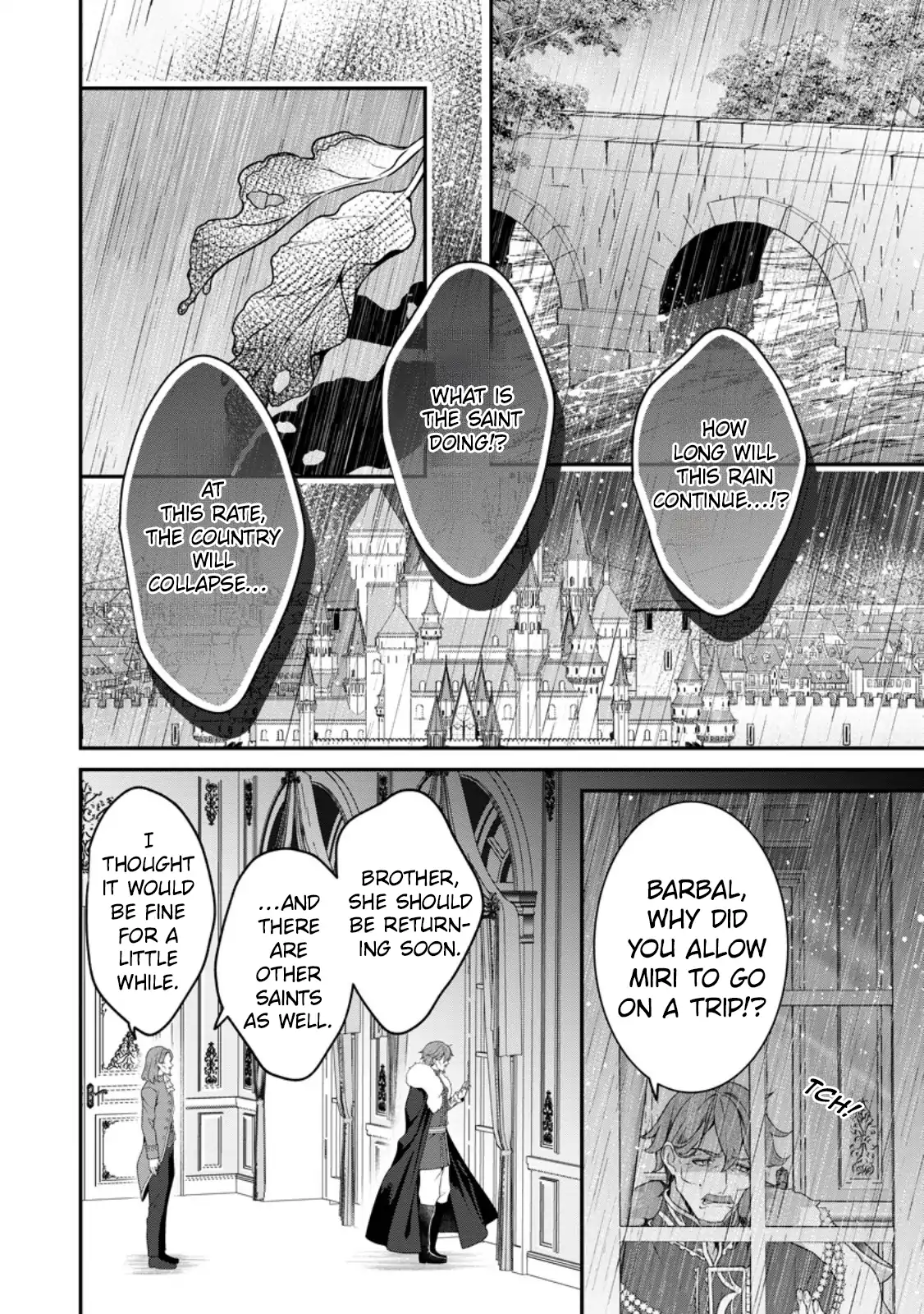 Tsuihou Seijo no Doronko Nouen Seikatsu: Itsunomanika Ringoku wo Sukutte Shimaimashita Chapter 6.2 - page 3