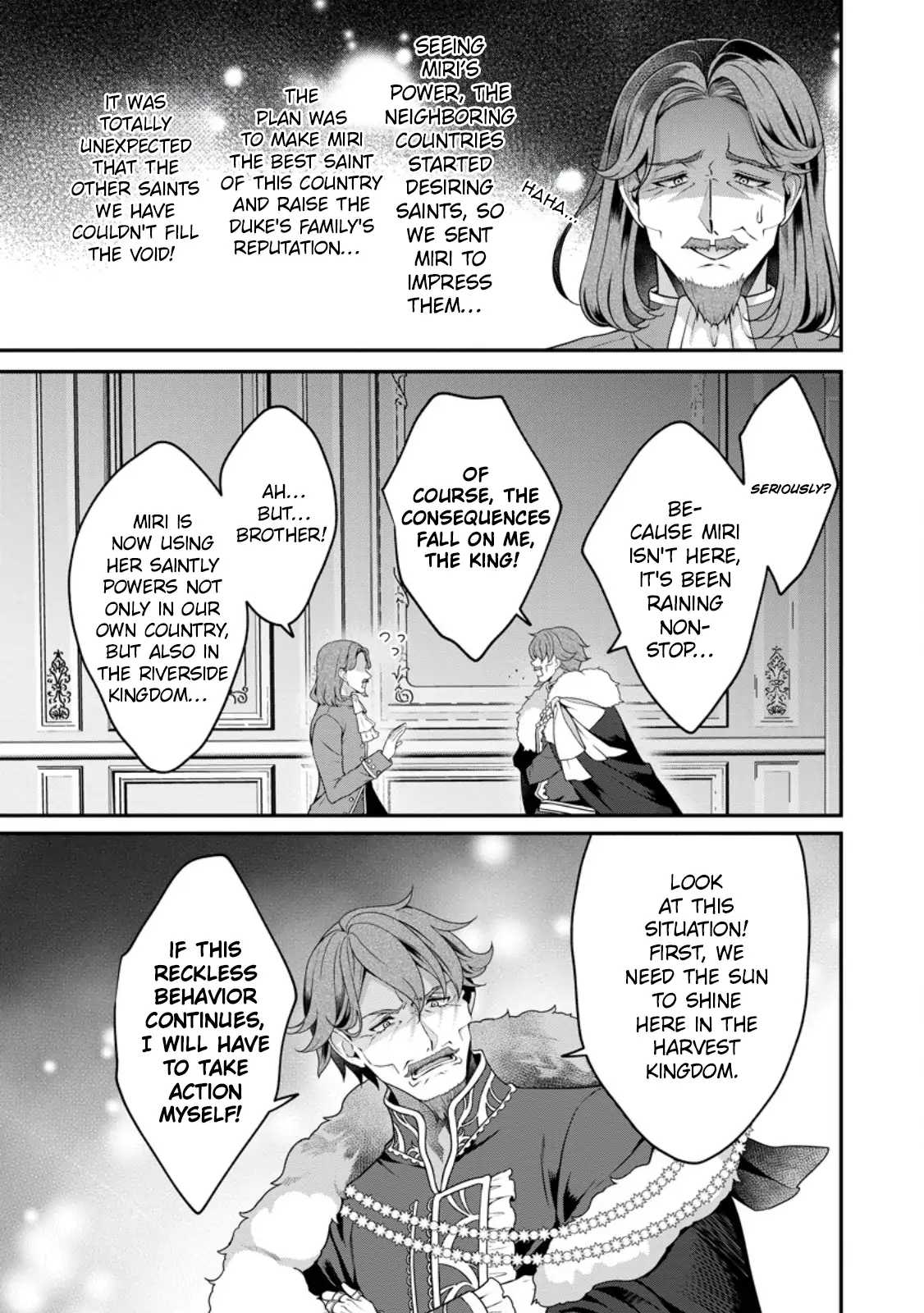Tsuihou Seijo no Doronko Nouen Seikatsu: Itsunomanika Ringoku wo Sukutte Shimaimashita Chapter 6.2 - page 4