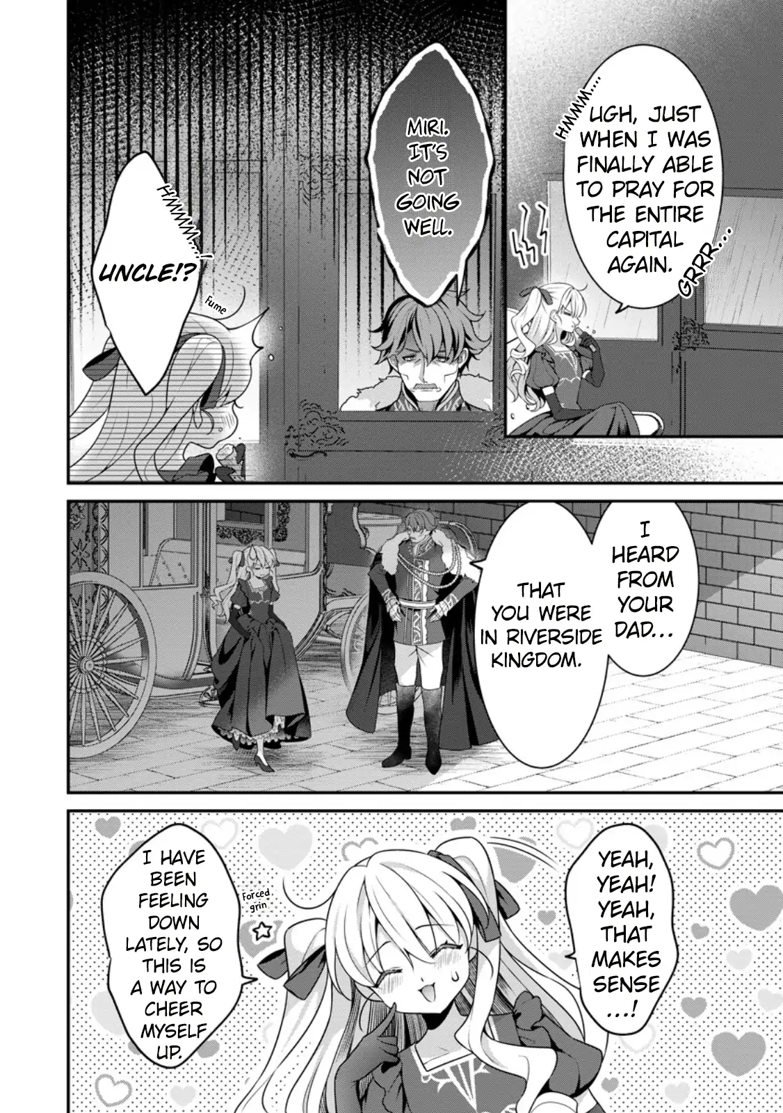 Tsuihou Seijo no Doronko Nouen Seikatsu: Itsunomanika Ringoku wo Sukutte Shimaimashita Chapter 6.2 - page 7