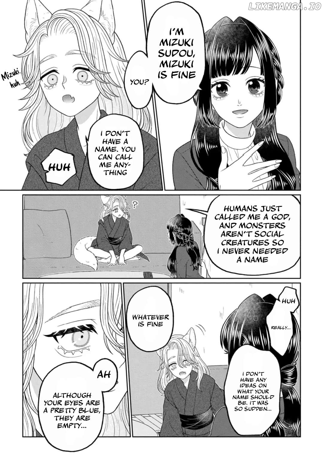 My Very Own God ~ He begs for a kiss to restore his strength Chapter 2 - page 10