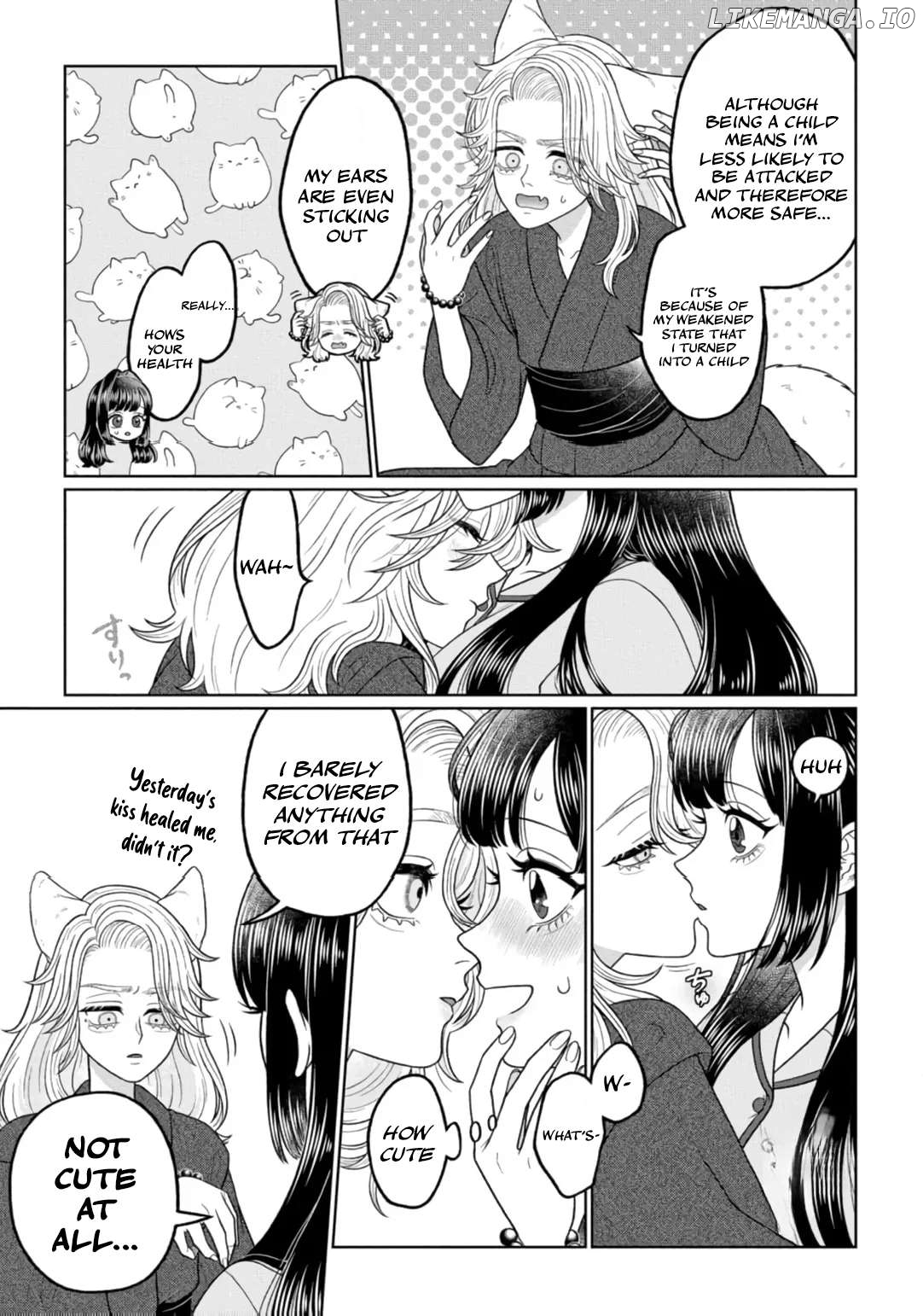 My Very Own God ~ He begs for a kiss to restore his strength Chapter 2 - page 4