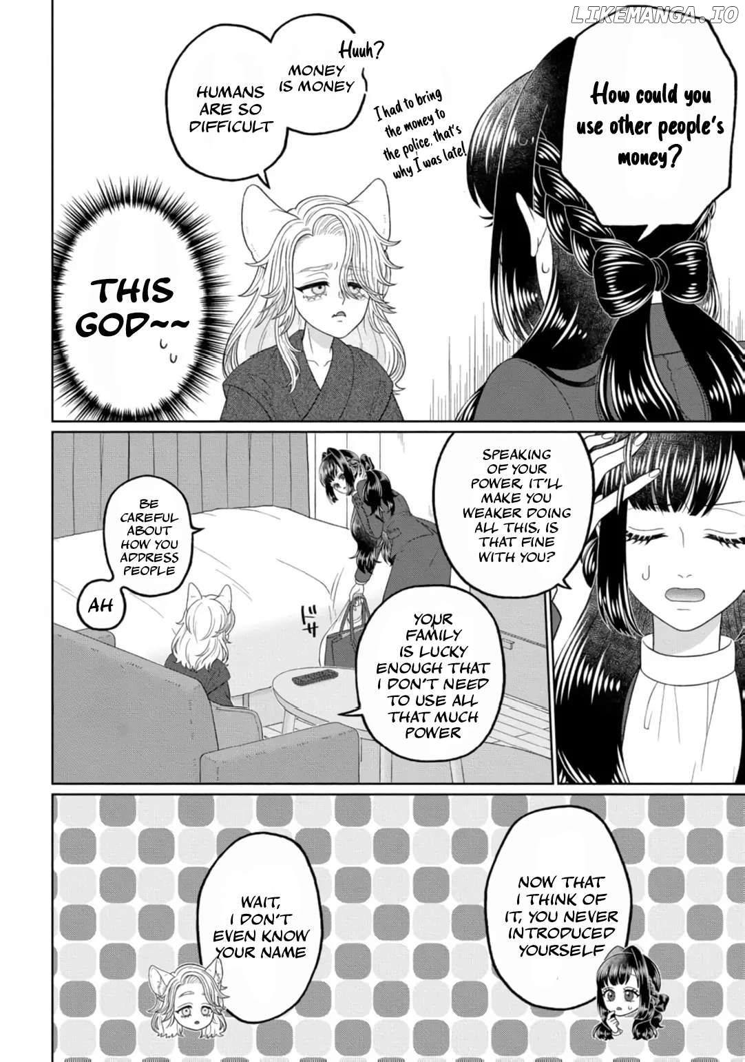 My Very Own God ~ He begs for a kiss to restore his strength Chapter 2 - page 9