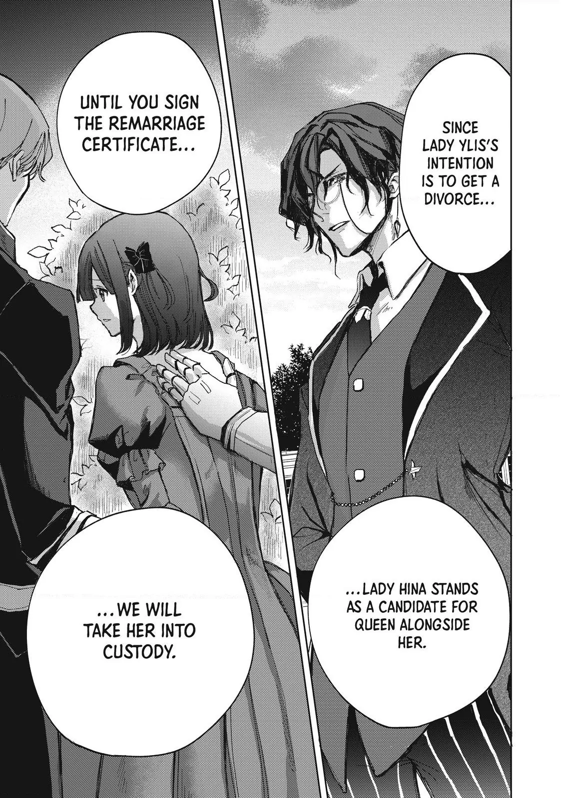 Ouhi-sama wa Rikon shitai - Isekai kara Seijo-sama ga Kita no de, Mou Oyaku Gomen desu wa ne? Chapter 20.3 - page 11