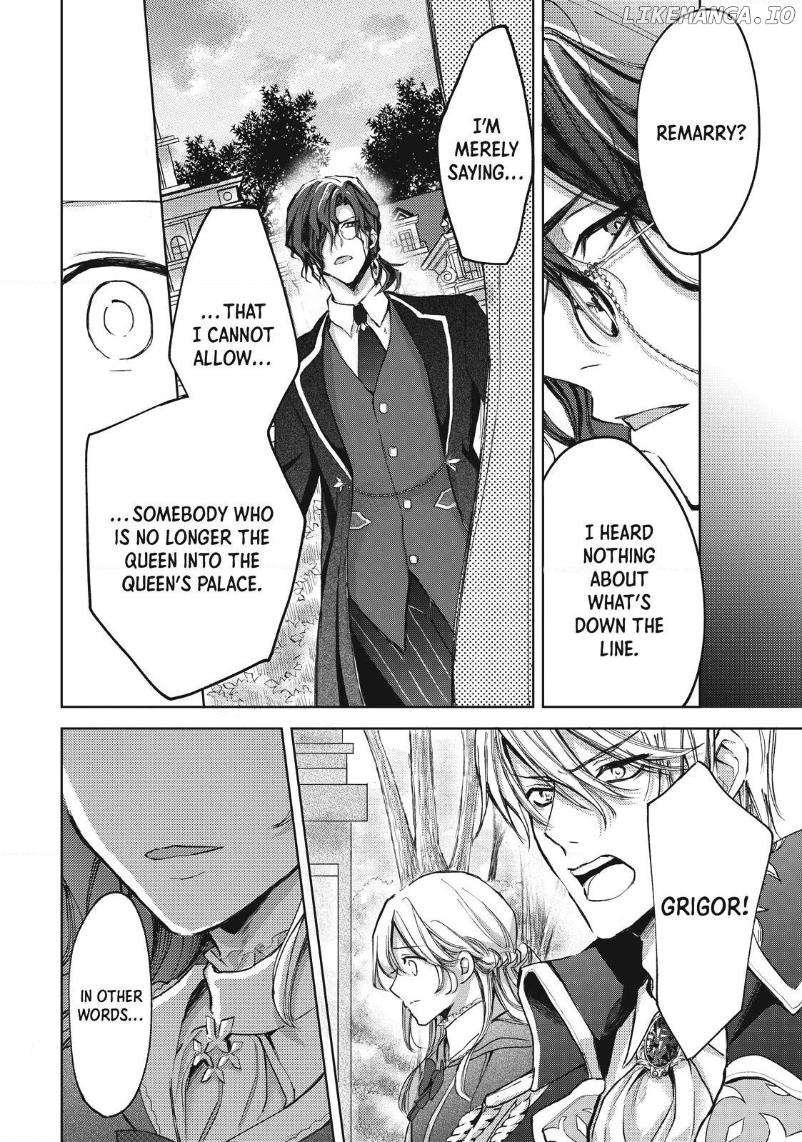 Ouhi-sama wa Rikon shitai - Isekai kara Seijo-sama ga Kita no de, Mou Oyaku Gomen desu wa ne? Chapter 20.3 - page 2