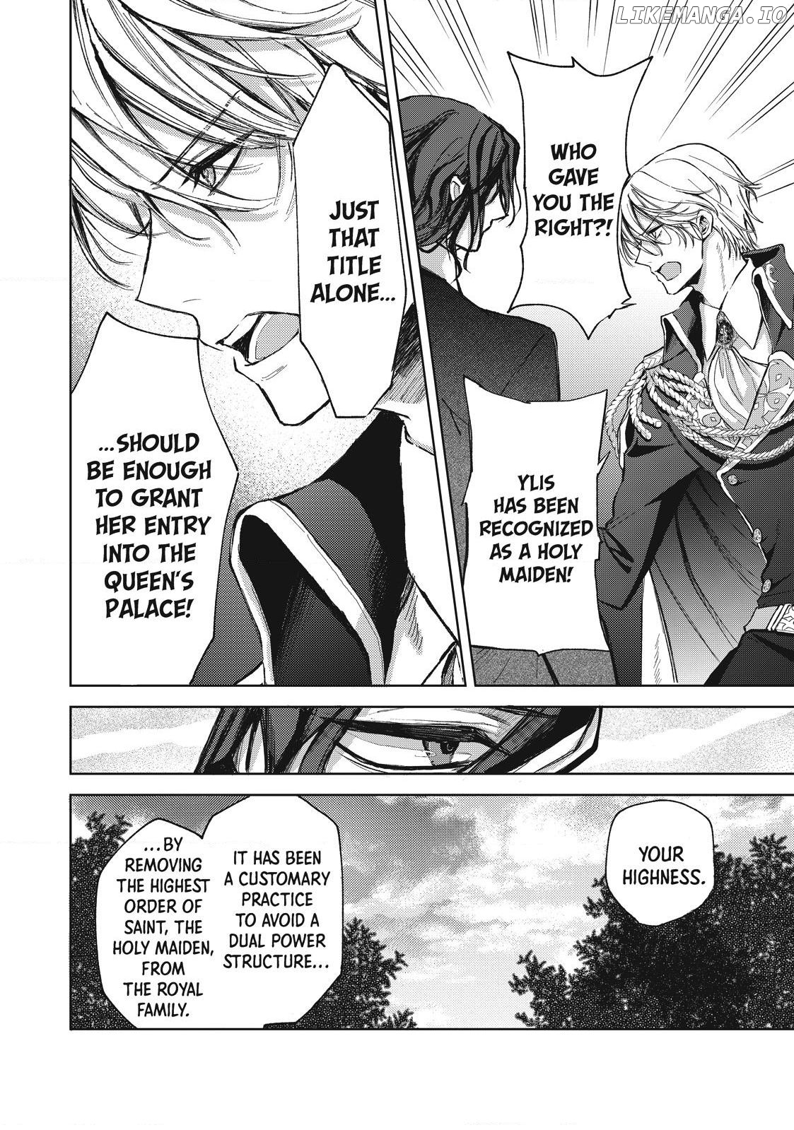 Ouhi-sama wa Rikon shitai - Isekai kara Seijo-sama ga Kita no de, Mou Oyaku Gomen desu wa ne? Chapter 20.3 - page 4