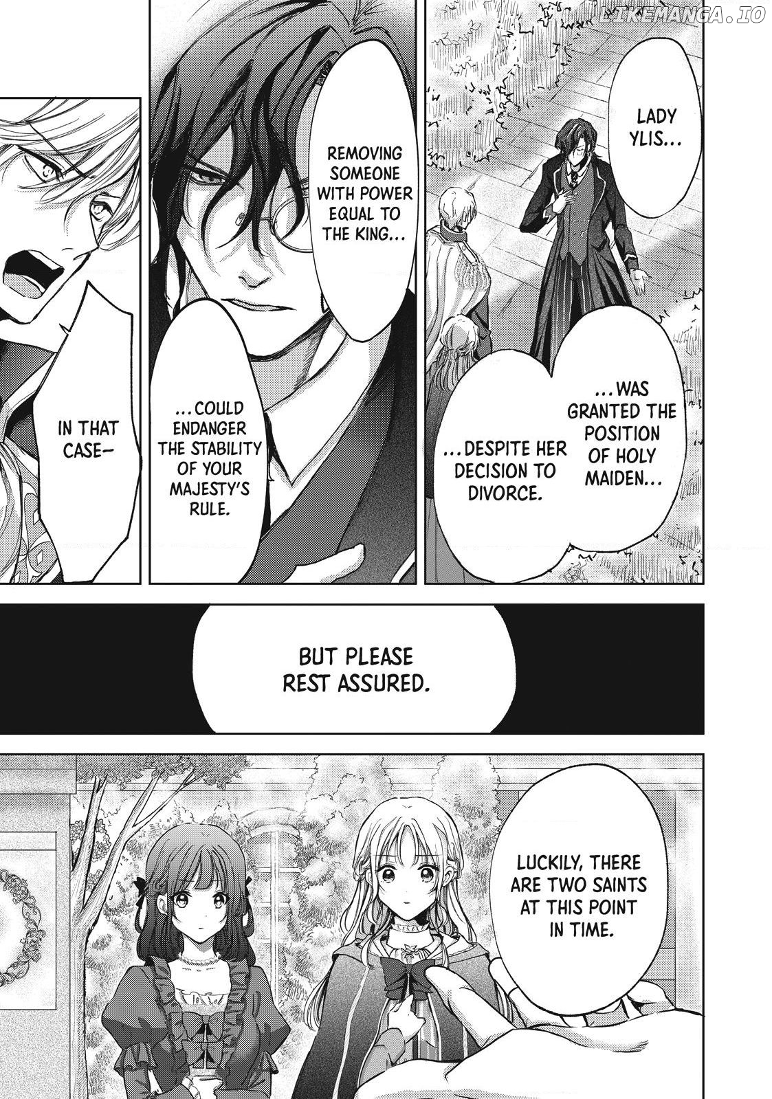 Ouhi-sama wa Rikon shitai - Isekai kara Seijo-sama ga Kita no de, Mou Oyaku Gomen desu wa ne? Chapter 20.3 - page 5