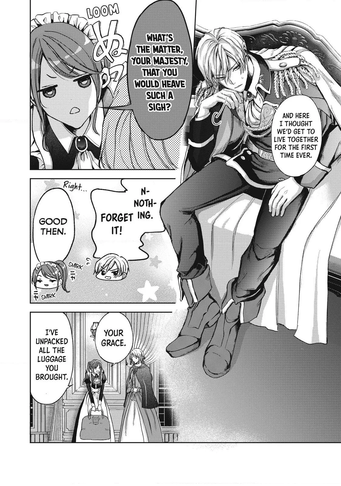 Ouhi-sama wa Rikon shitai - Isekai kara Seijo-sama ga Kita no de, Mou Oyaku Gomen desu wa ne? Chapter 21.1 - page 10