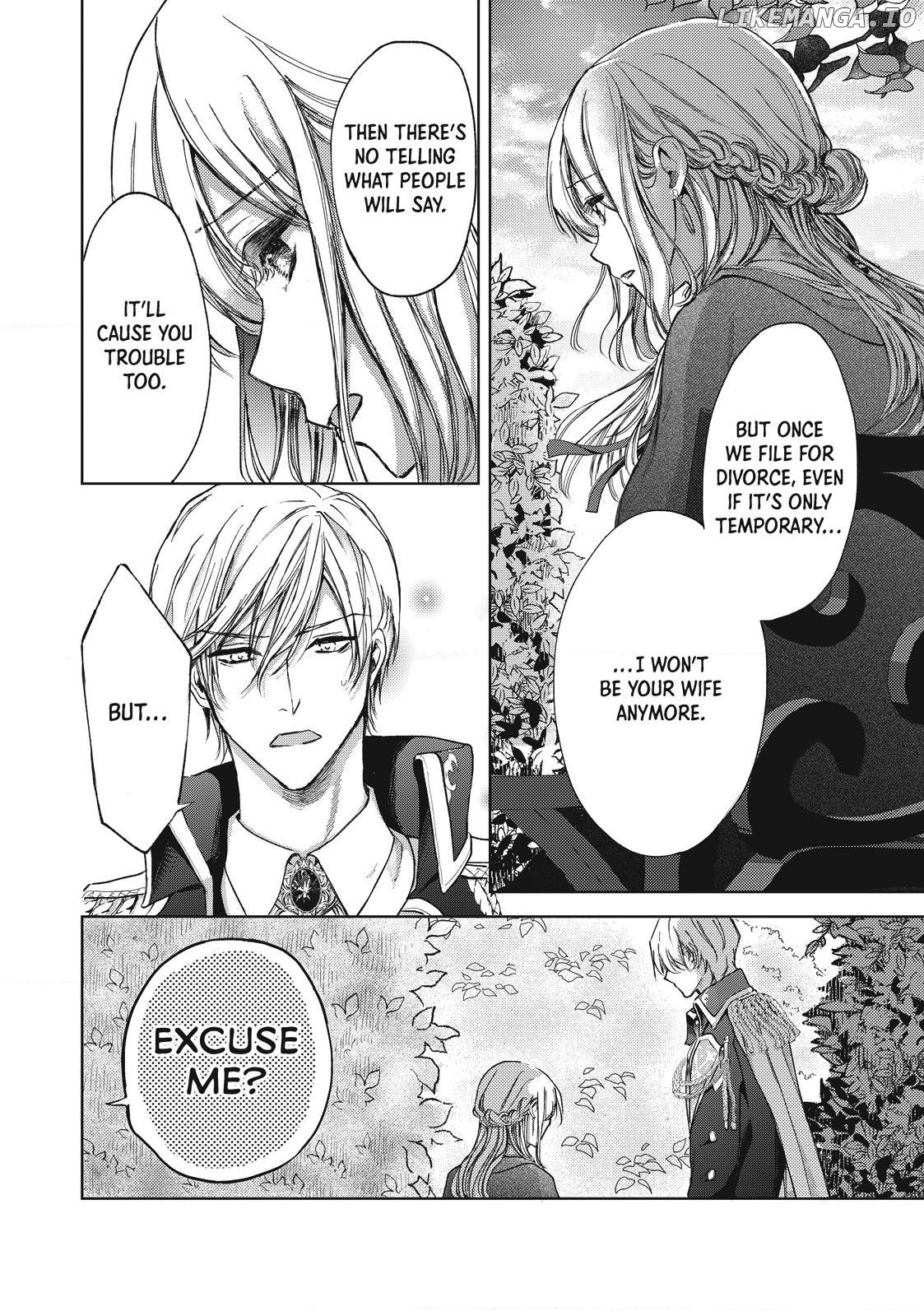 Ouhi-sama wa Rikon shitai - Isekai kara Seijo-sama ga Kita no de, Mou Oyaku Gomen desu wa ne? Chapter 21.1 - page 6